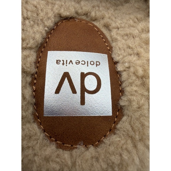 Dolce Vita Cozy Slide Clogs Women Cognac Slip-On Adjustable Buckle. Size 7 - Picture 10 of 13